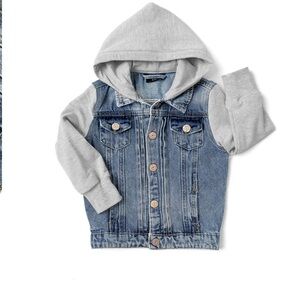 Little Bipsy Demin Jacket With Hood